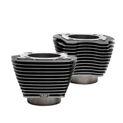 PartzBiz HD SS910-0739 - S&S 910-0739 สีดำ พร้อมครีบไฮไลท์ 4 1/4” กระบอกสูบ M8 Harley 0931-0877 09310877 PartzBiz HD SS910-0739 - S&S 910-0739 สีดำ พร้อมครีบไฮไลท์ 4 1/4” กระบอกสูบ M8 Harley 0931-0877 09310877