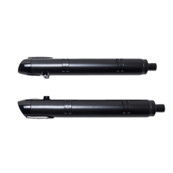 PartzBiz HD SS550-1075 - S&S Black Broadhead 4 ” Slash Slip On Mufflers Exhaust Indian Cheiftain 14-22 | 550-1075 PartzBiz HD SS550-1075 - S&S Black Broadhead 4 ” Slash Slip On Mufflers Exhaust Indian Cheiftain 14-22 | 550-1075