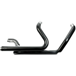 PartzBiz HD SS550-0705 - S&S Black Power Tune Dual Header Headers ท่อไอเสีย Harley Milwaukee 8 M8 17-18 PartzBiz HD SS550-0705 - S&S Black Power Tune Dual Header Headers ท่อไอเสีย Harley Milwaukee 8 M8 17-18