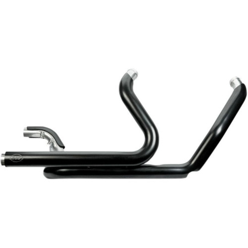 PartzBiz HD: 4404232-S&S Black Power Tune Dual Header Headers ท่อไอเสีย Harley Milwaukee 8 M8 17-18