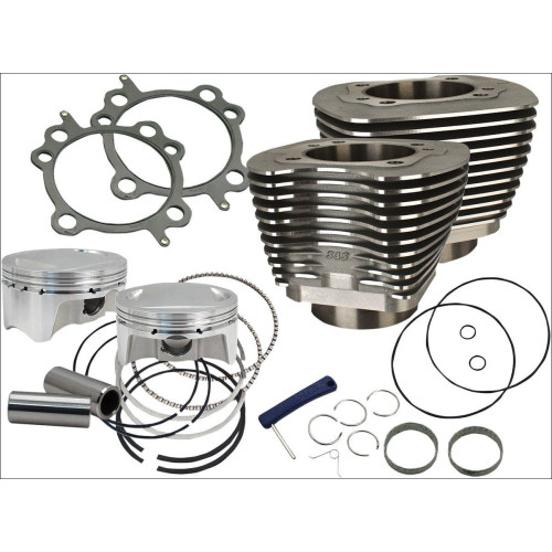 PartzBiz HD: 4404206-S&S Cycle 107 ” CI Big Bore Cylind Kit สีดำ 9.9:1 Compression 07-16 Harley | 910-0500 PartzBiz HD: 4404206-S&S Cycle 107 ” CI Big Bore Cylind Kit สีดำ 9.9:1 Compression 07-16 Harley | 910-0500