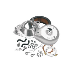 PartzBiz HD SS17-0450 - ชุดฟอกอากาศ S&S Cycle Chrome Tear Drop Harley CV Big Twin 93-09 PartzBiz HD SS17-0450 - ชุดฟอกอากาศ S&S Cycle Chrome Tear Drop Harley CV Big Twin 93-09