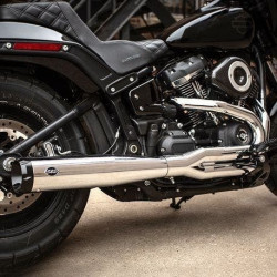 PartzBiz HD SS550-0858 - S&S Cycle 550-0858 Chrome SuperStreet 2:1 ระบบท่อไอเสีย 18-Up Harley M8 Softail Muffler Pipe Resonator Best New Upgrade Performance Custom Motorcycle Bobber Headers PartzBiz HD SS550-0858 - S&S Cycle 550-0858 Chrome SuperStreet 2:1 ระบบท่อไอเสีย 18-Up Harley M8 Softail Muffler Pipe Resonator Best New Upgrade Performance Custom Motorcycle Bobber Headers