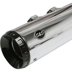 PartzBiz HD SS550-0991 - S&S Cycle 550-0991 Show Chrome GNX 4.5 ” Slip-On Mufflers Harley FL Touring M8 best new upgrade replacement Performance Exhaust Dresser Bagger Custom PartzBiz HD SS550-0991 - S&S Cycle 550-0991 Show Chrome GNX 4.5 ” Slip-On Mufflers Harley FL Touring M8 best new upgrade replacement Performance Exhaust Dresser Bagger Custom