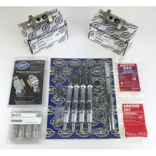 PartzBiz HD: 4404164-S&S Cycle 585 EZ Easy Start Chain Drive Cams Lifters Quickee Pushrods Harley 07-16 PartzBiz HD: 4404164-S&S Cycle 585 EZ Easy Start Chain Drive Cams Lifters Quickee Pushrods Harley 07-16