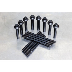 PartzBiz HD SS900-1176 - S&S Cycle 900-1176 สตั๊ดกระบอกสูบและชุดน็อตหัวสำหรับรุ่น Harley M8 - 8 แพ็ค PartzBiz HD SS900-1176 - S&S Cycle 900-1176 สตั๊ดกระบอกสูบและชุดน็อตหัวสำหรับรุ่น Harley M8 - 8 แพ็ค