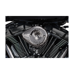 PartzBiz HD SS170-0780 - S&S Cycle Repl Lava Chrome Mini Teardrop เครื่องฟอกอากาศ 4 Harley 17-23 M8 | 170-0780 PartzBiz HD SS170-0780 - S&S Cycle Repl Lava Chrome Mini Teardrop เครื่องฟอกอากาศ 4 Harley 17-23 M8 | 170-0780
