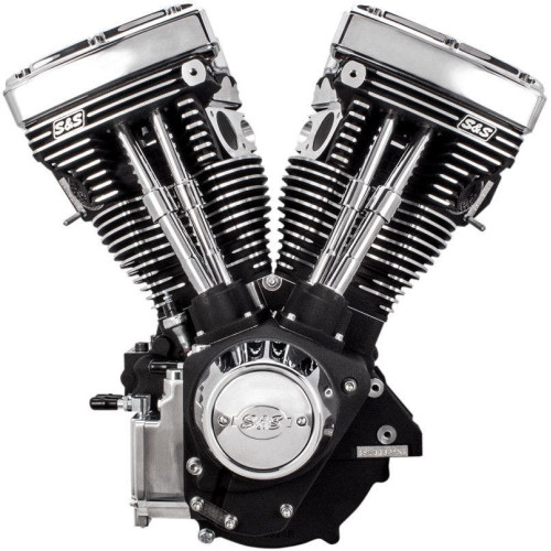 PartzBiz HD: 4404134-S&S Cycle V-Series V111 บล็อกยาว V-Twin Harley Evolution Big Twin Motor 310-0766