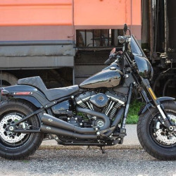 PartzBiz HD SS550-0815A - S&S Cycles 550-0815A Black Grand National 2-2 Full Exhaust Softail M8 18-Up 1800-2443 18002443 Milwaukee-Eight Softail Street Bob Low Rider Slim Fat Bob Deluxe ดีที่สุดสำหรับประสิทธิภาพ 50 รัฐถูกกฎหมาย PartzBiz HD SS550-0815A - S&S Cycles 550-0815A Black Grand National 2-2 Full Exhaust Softail M8 18-Up 1800-2443 18002443 Milwaukee-Eight Softail Street Bob Low Rider Slim Fat Bob Deluxe ดีที่สุดสำหรับประสิทธิภาพ 50 รัฐถูกกฎหมาย