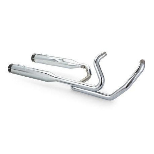 PartzBiz HD: 4404103-S&S El Dorado Chrome MK45 49 State Legal Exhaust Tracer Mufflers Harley 17-18 | 550-0701