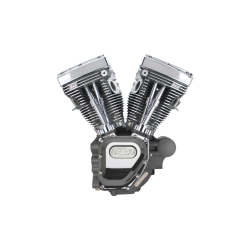 PartzBiz HD SS310-0512A - เครื่องยนต์บล็อกยาว S&S T124LC Series สำหรับ Harley 07-16 Touring Model | 310-0512A
