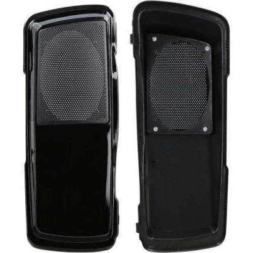 PartzBiz HD: 4404047-Saddle Tramp BC-HD69PR Saddlebag Lid 6x9 in Speaker Adapter Harley OE Bags 93-13