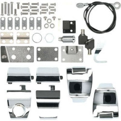 PartzBiz HD DS35500319 - Saddle Tramp BC-TPHK Latch Kit with Hardware Harley OE Tour Pak 06-13 