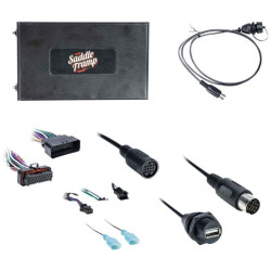PartzBiz HD DS44010253 - Saddle Tramp BT-HD01 ชุดวิทยุบลูทูธ Add-On Plug n Play Harley Touring 06-13