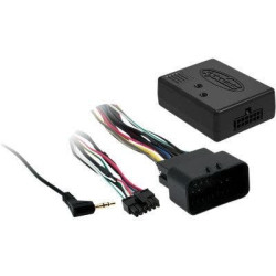 PartzBiz HD WP94-3023 - Saddle Tramp Handlebar ควบคุมอินเทอร์เฟซ Plug Play HD-ASWC-1 Harley FLH/T 98-13