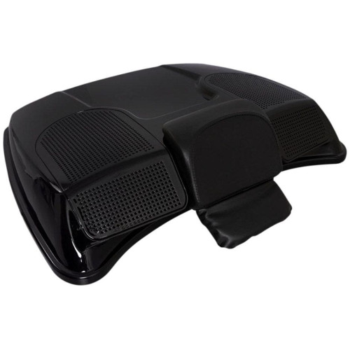PartzBiz HD: 4403997-Saddle Tramp Tour-Pak Lid with Speaker Cut Outs Adapters Harley Touring 14-Up PartzBiz HD: 4403997-Saddle Tramp Tour-Pak Lid with Speaker Cut Outs Adapters Harley Touring 14-Up