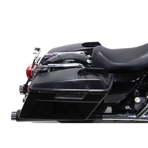 PartzBiz HD: 4404002-Saddlebag Lid Set with Cutout OE Repl 90200612 Harley Touring FLH/T 93-13 PartzBiz HD: 4404002-Saddlebag Lid Set with Cutout OE Repl 90200612 Harley Touring FLH/T 93-13