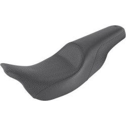 PartzBiz HD DS08011277 - Saddlemen Black Profiler Basketweave 2-Up Seat Harley FLH/T 08-23 0801-1277 08011277 808-07B-147 Harley-Davidson Electra Glide Road Glide Road King Street Glide Tri Glide FLHT FLHR FLTR FLHX