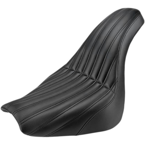 PartzBiz HD: 4403962-Saddlemen 818-31-047K Knuckle Stitch Profiler 2-Up Seat Harley M8 Softail 18-Up best new upgrade replacement saddle custom chopper bobber