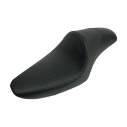 PartzBiz HD DS08040458 - Saddlemen Americano Caf√© Black SaddleHyde Modern Seat 4 Harley 86-03 XL | 8585CJ