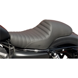 PartzBiz HD DS08040455 - Saddlemen Americano Caf√© Classic Seat 4 Harley 04-22 XL W/3.3 Tank 10-22 XLX | 807-11-0933