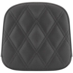 PartzBiz HD DS08220470 - Saddlemen Black Lattice Stitched แผ่นรองซิสซี่บาร์ Harley Touring Softail 97-Up