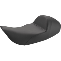 PartzBiz HD DS08011335 - Saddlemen Black Low Solo Seat Smooth 897-06-0040 Harley Touring 97-07 