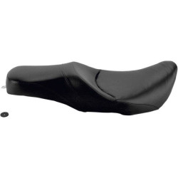 PartzBiz HD DS08010544 - Saddlemen Black Pro Tour Low Profile Seat 2- Up Seat Harley 97-07 FLHR FLHX | 897-06-066