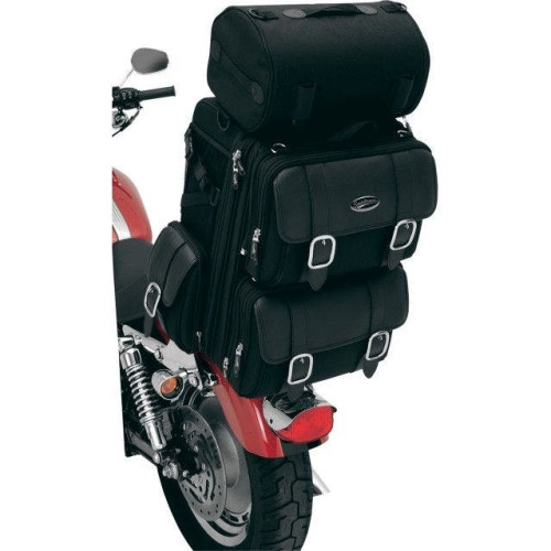 PartzBiz HD: 4403875-Saddlemen Black S3200DE Deluxe Sissy Bar กระเป๋าขนาดใหญ่กระเป๋าเดินทางรถจักรยานยนต์สำหรับ Harley | 3515-0086 PartzBiz HD: 4403875-Saddlemen Black S3200DE Deluxe Sissy Bar กระเป๋าขนาดใหญ่กระเป๋าเดินทางรถจักรยานยนต์สำหรับ Harley | 3515-0086