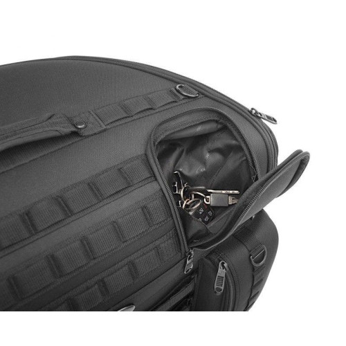 PartzBiz HD: 4403862-Saddlemen EX00033A BR4100 สีดำยุทธวิธีเบาะหลังกระเป๋าเดินทางแบบแข็ง 1200D Touring Packing ที่ดีที่สุดสำหรับกันน้ำทนสภาพอากาศการเดินทางผจญภัย harley เมตริก honda FLH FLT FLHT 3501-1364 35011364