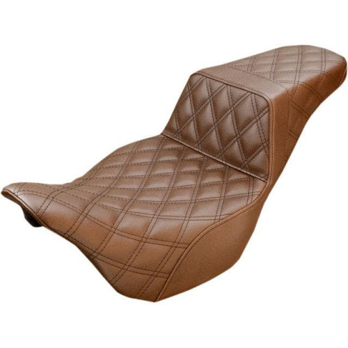 PartzBiz HD: 4403866-Saddlemen Brown Full Lattice Stitch LS Diamond Step Up Seat Harley FLH 08-23 | 808-07B-175BR PartzBiz HD: 4403866-Saddlemen Brown Full Lattice Stitch LS Diamond Step Up Seat Harley FLH 08-23 | 808-07B-175BR