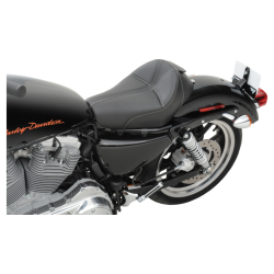 PartzBiz HD DS08040493 - Saddlemen Dominator Solo Seat W/พนักพิง Option 4 Harley 04-20 XL W/4.5 Gal Tank | 807-03-0042 PartzBiz HD DS08040493 - Saddlemen Dominator Solo Seat W/พนักพิง Option 4 Harley 04-20 XL W/4.5 Gal Tank | 807-03-0042