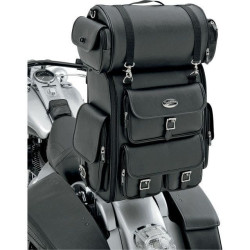 PartzBiz HD DS35150096 - Saddlemen Drifter EX2200 Black Deluxe Universal Sissy Bar Bag กระเป๋าเดินทางมอเตอร์ไซค์ | 3515-0096 PartzBiz HD DS35150096 - Saddlemen Drifter EX2200 Black Deluxe Universal Sissy Bar Bag กระเป๋าเดินทางมอเตอร์ไซค์ | 3515-0096