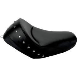 PartzBiz HD DS08040403 - Saddlemen Heels Down Black Studded Solo Seat 4 Harley 04-20 XL W/4.5 Gal Tank | 807-03-0011 PartzBiz HD DS08040403 - Saddlemen Heels Down Black Studded Solo Seat 4 Harley 04-20 XL W/4.5 Gal Tank | 807-03-0011