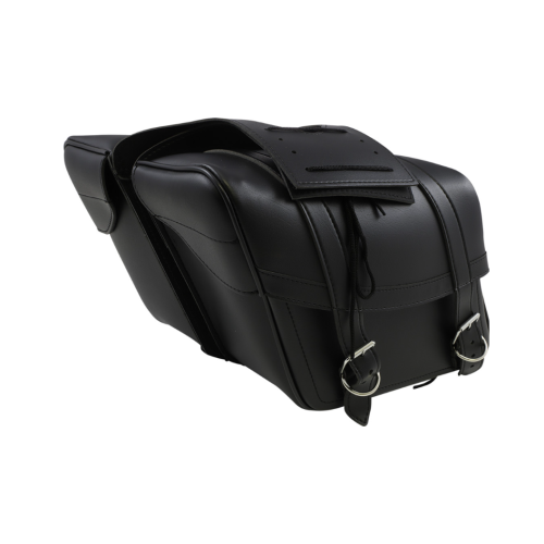 PartzBiz HD: 4403687-Saddlemen Highwayman Classic Slant Style Throw-Over Medium 13 ” Univ Saddlebags | X021-02-040