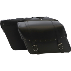 PartzBiz HD DS35010093 - Saddlemen Highwayman Riveted Slant Style Throw-Over Jumbo 18 ” Univ Saddlebags | X021-03-042 PartzBiz HD DS35010093 - Saddlemen Highwayman Riveted Slant Style Throw-Over Jumbo 18 ” Univ Saddlebags | X021-03-042
