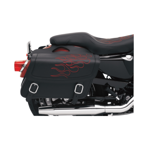 PartzBiz HD: 4403658-Saddlemen Highwayman Tatto Red Stitch Jumbo Universal Throwover กระเป๋าข้าง | X021-05-0422 PartzBiz HD: 4403658-Saddlemen Highwayman Tatto Red Stitch Jumbo Universal Throwover กระเป๋าข้าง | X021-05-0422