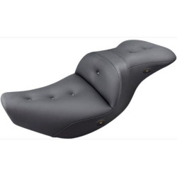PartzBiz HD DS08102093 - Saddlemen I14-07-181HCT Heated Road Sofa PT 2 Up Seat w/o Backrest 14-19 Indian chief chieftain roadmaster springfield motorcycle black leather custom comfortable ride upgrade PartzBiz HD DS08102093 - Saddlemen I14-07-181HCT Heated Road Sofa PT 2 Up Seat w/o Backrest 14-19 Indian chief chieftain roadmaster springfield motorcycle black leather custom comfortable ride upgrade