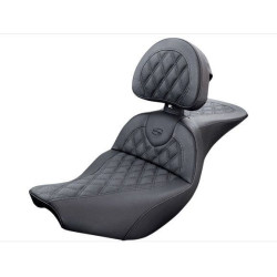 PartzBiz HD DS08102090 - Saddlemen I14-07-182BR Road Sofa LS Stitched 2 Up Seat w/ Backrest 14-19 Indian chief chieftain roadmaster springfield motorcycle black leather custom comfortable ride upgrade PartzBiz HD DS08102090 - Saddlemen I14-07-182BR Road Sofa LS Stitched 2 Up Seat w/ Backrest 14-19 Indian chief chieftain roadmaster springfield motorcycle black leather custom comfortable ride upgrade