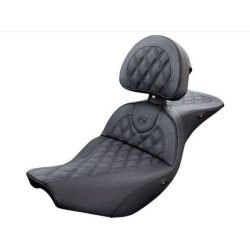 PartzBiz HD DS08102091 - Saddlemen I14-07-182BRHCT Heated Road Sofa Stitch Seat w/ Backrest 14-19 Indian chief chieftain roadmaster springfield motorcycle black leather custom comfortable ride upgrade PartzBiz HD DS08102091 - Saddlemen I14-07-182BRHCT Heated Road Sofa Stitch Seat w/ Backrest 14-19 Indian chief chieftain roadmaster springfield motorcycle black leather custom comfortable ride upgrade