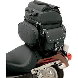 PartzBiz HD DS35150119 - Saddlemen BR1800EXS กระเป๋าเดินทางแบบรวมเบาะหลังหรือซิสซี่บาร์ Harley | 3515-0119