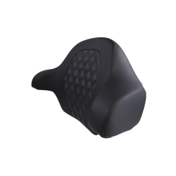 PartzBiz HD DS08011364 - Saddlemen Tour Pak แผ่นรองพนักพิงโซฟาถนนคาร์บอนสีดำ Harley Touring 14-Up