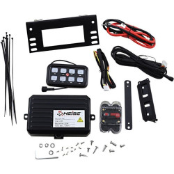 PartzBiz HD DS06160376 - ระบบแผงสวิตช์ Saddletramp Universal 8 Gang 12V Universal HE-SWP8