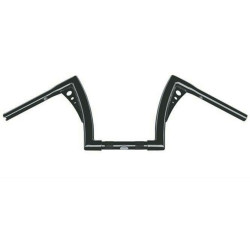 PartzBiz HD 697173 - Santee 11" 1-1/4" Black Fat 'Low' Bonanza Bars Ape Hanger Handlebars by Fred Kodlin PartzBiz HD 697173 - Santee 11" 1-1/4" Black Fat 'Low' Bonanza Bars Ape Hanger Handlebars by Fred Kodlin