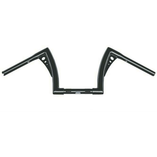 PartzBiz HD: 4403531-Santee 11" 1-1/4" Black Fat 'Low' Bonanza Bars Ape Hanger Handlebars by Fred Kodlin PartzBiz HD: 4403531-Santee 11" 1-1/4" Black Fat 'Low' Bonanza Bars Ape Hanger Handlebars by Fred Kodlin