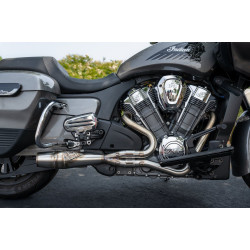 PartzBiz HD WP930-01304 - Sawicki Brushed SS 2 เป็น 1 Shorty Cannon Exhaust System Indian Challenger 20-Up PartzBiz HD WP930-01304 - Sawicki Brushed SS 2 เป็น 1 Shorty Cannon Exhaust System Indian Challenger 20-Up