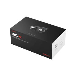 PartzBiz HD 30K-03 - Sena 30K ระบบสื่อสาร Bluetooth สำหรับรถจักรยานยนต์พร้อม Mesh Intercom แพ็คเดี่ยว 30K-01