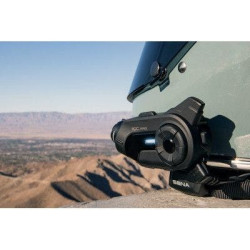 PartzBiz HD 10C-PRO-01 - Sena 10C Pro หมวกกันน็อคบลูทูธ 4-Way Communicator Action Camera 4k 30FPS 4402-0781 44020781 907536 843-01290 smh10r 10s intercom ที่ดีที่สุดสำหรับการเชื่อมต่อโทรศัพท์ 10C-EVO-01