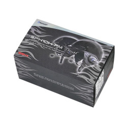 PartzBiz HD SPH10HD-FM-01 - Sena SPH10H-FM ชุดชุดหูฟัง Bluetooth คู่สำหรับหมวกกันน็อคครึ่งใบพร้อมจูนเนอร์ FM