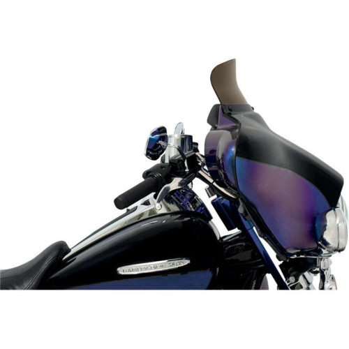 PartzBiz HD: 4403416-Memphis Shades 5" Smoke Spoiler Batwing Windshield for Harley FLH/T 96-13 | MEP8571